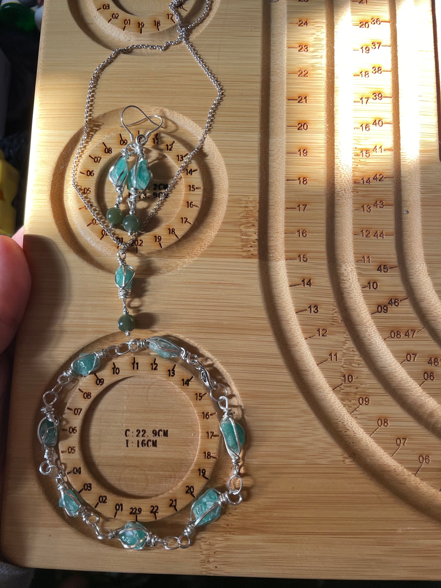 Handmade wire wrapped custom