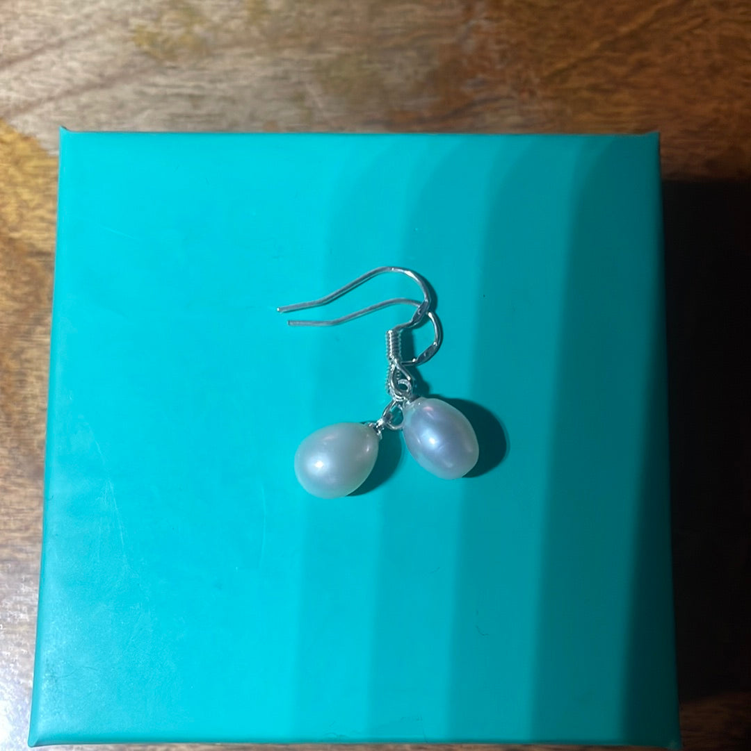 Pearl earrings