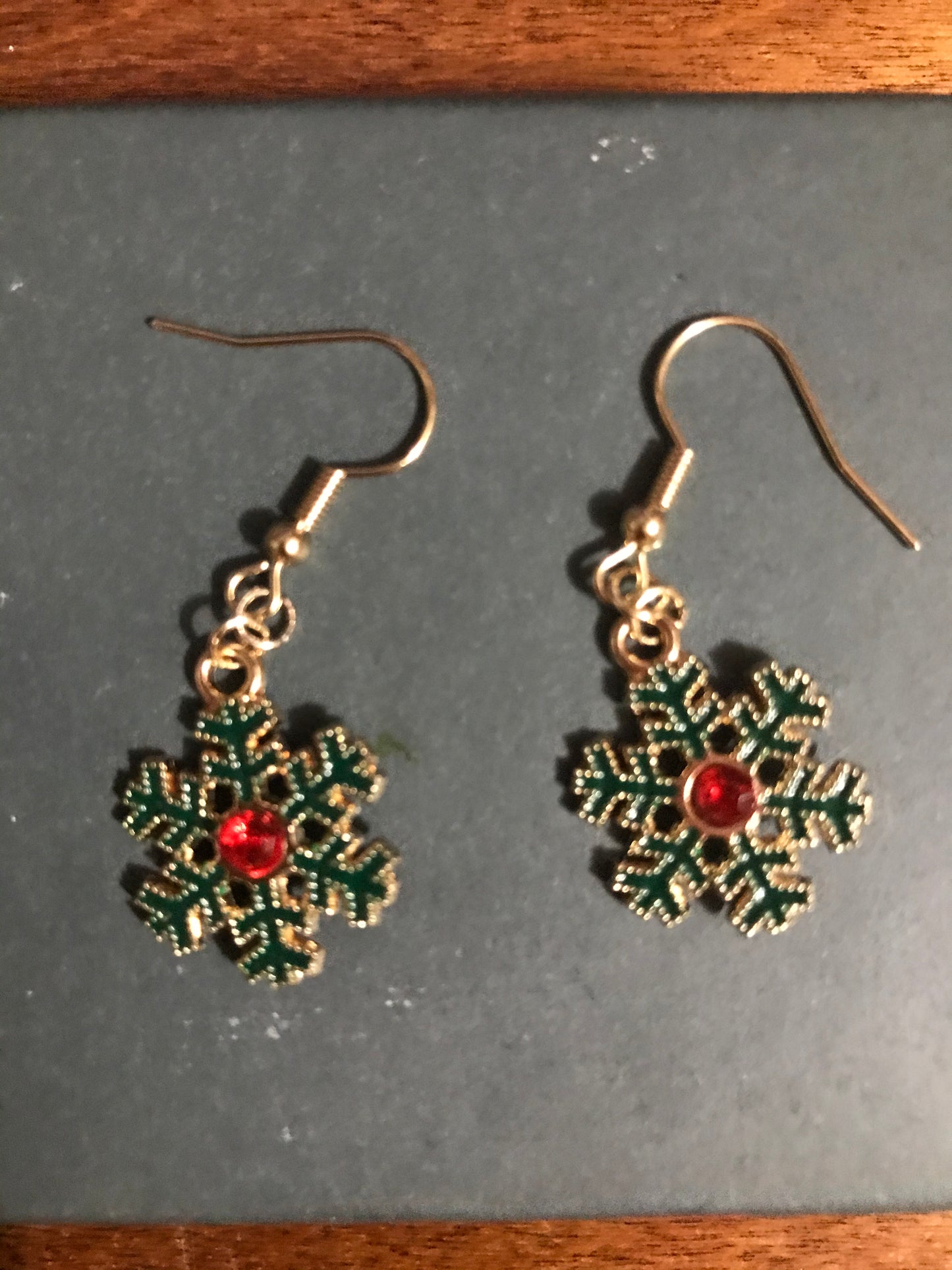 Christmas earrings