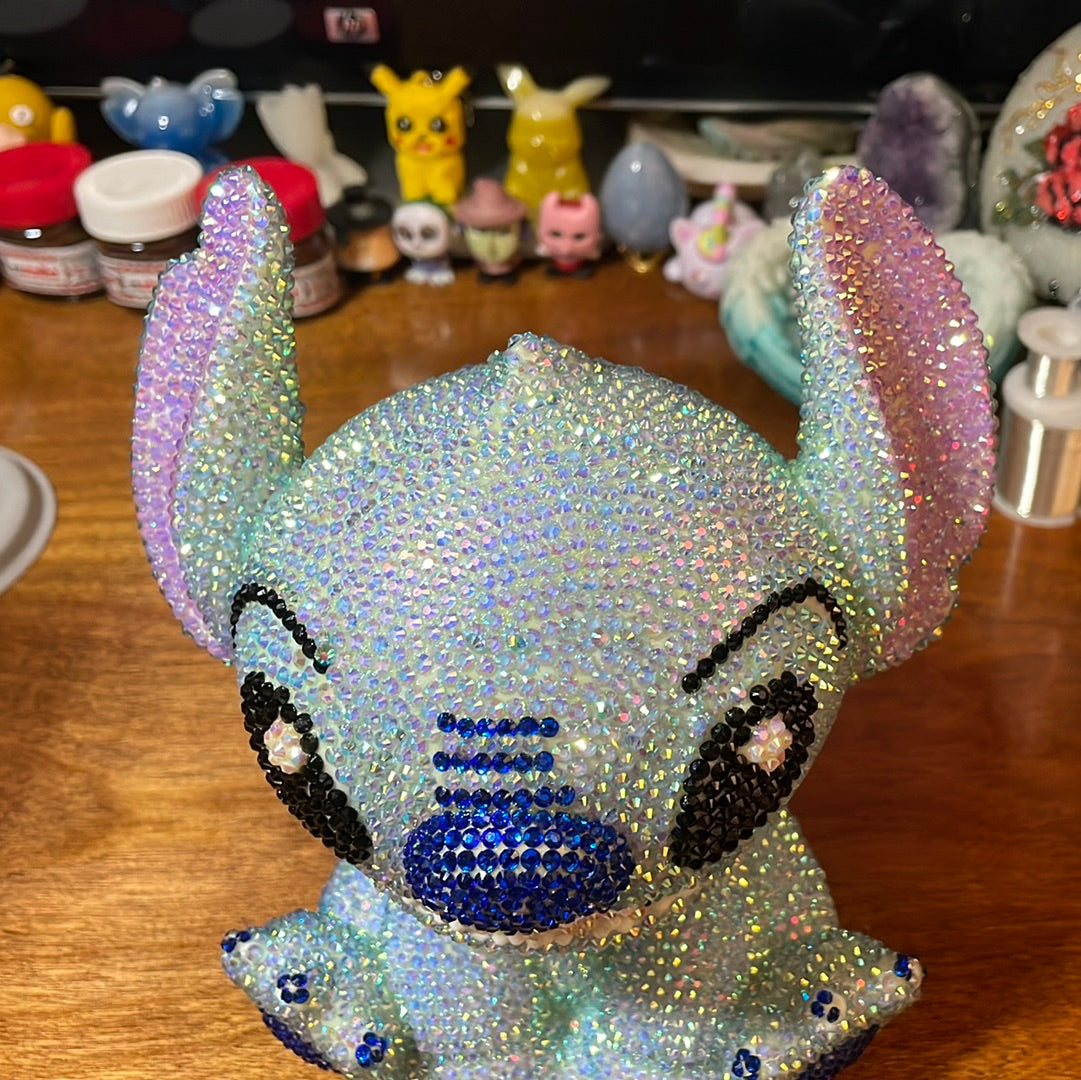 Stitch money back rhinestone